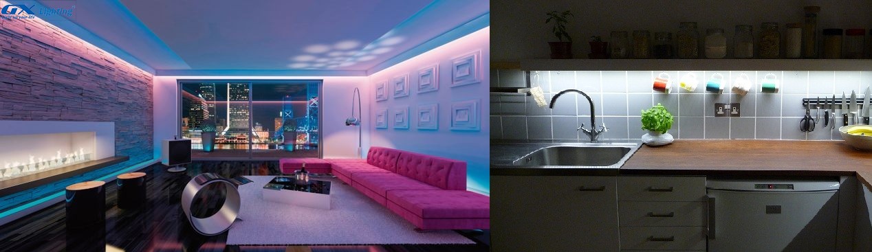 ứng dụng đèn led dây